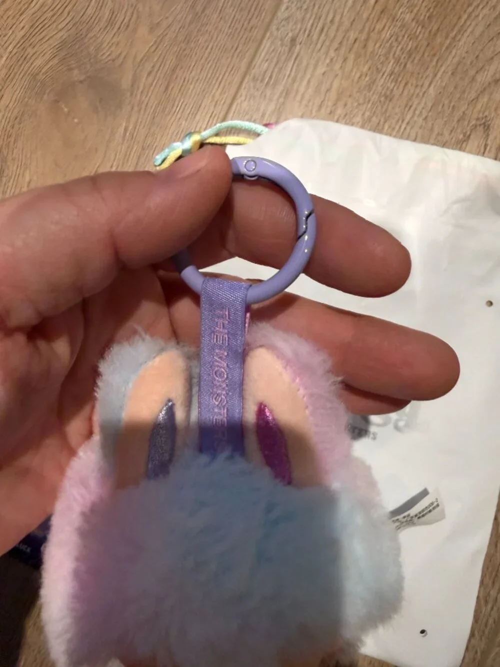 GENUINE * BIG INTO ENERGY LABUBU LUCK PURPLE - NEW WITHOUT BOX